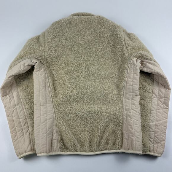 Vintage Patagonia Synchilla Cream Fleece Zip Up Camping Hiking Size Small - Picture 6 of 8